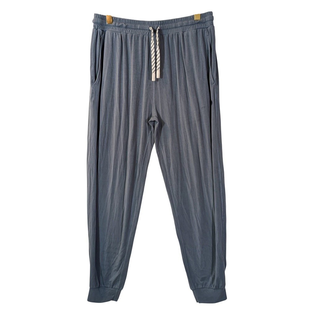Cozy Earth Studio Jogger Pants Womens L Grey Modal Stretch Lounge Athleisure